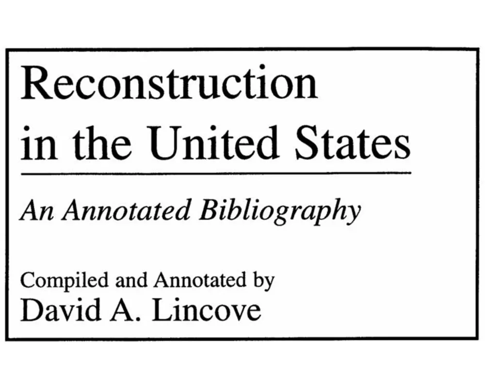 Reconstruction in the United States