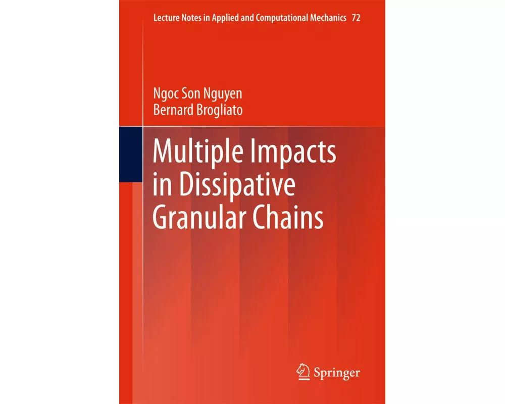 Multiple Impacts in Dissipative Granular Chains