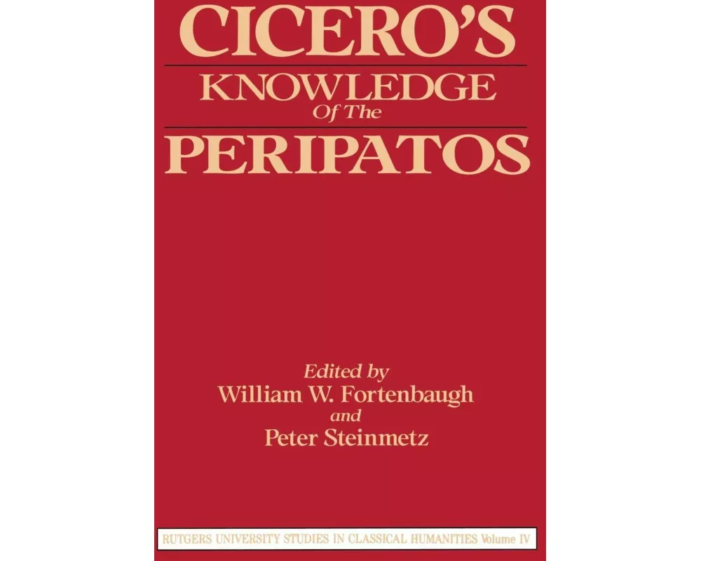 Cicero's Knowledge of the Peripatos