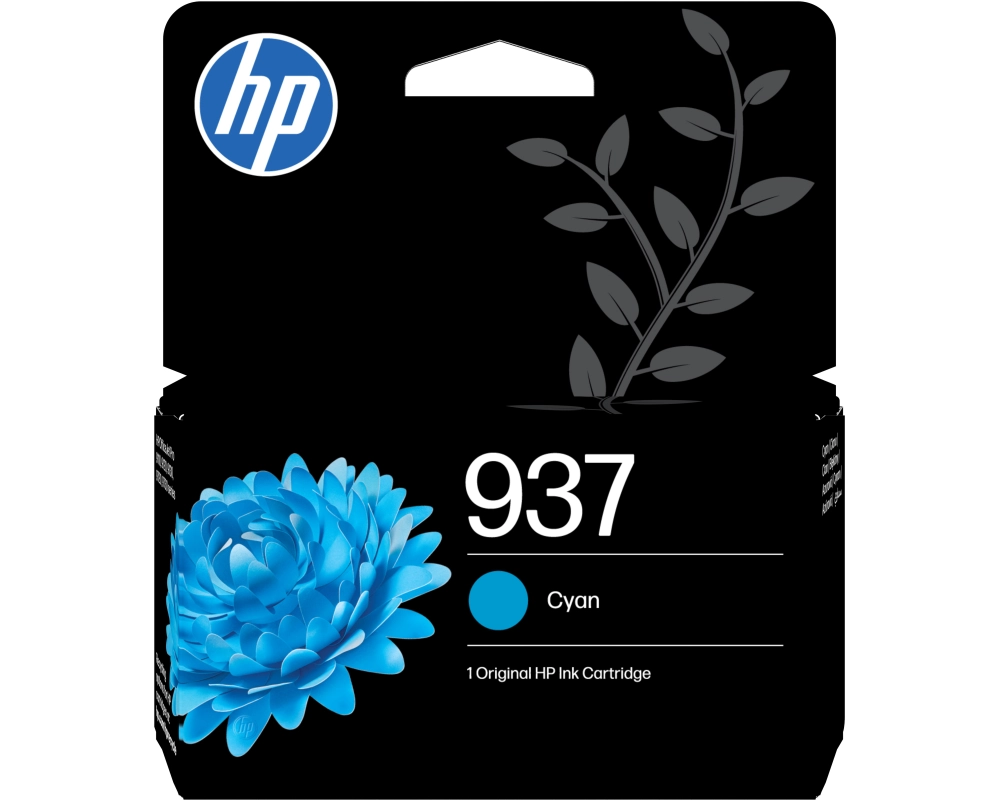 HP Tintenpatrone 937 cyan 4S6W2NE#LS1 OfficeJet 9110b/9120 800 S.