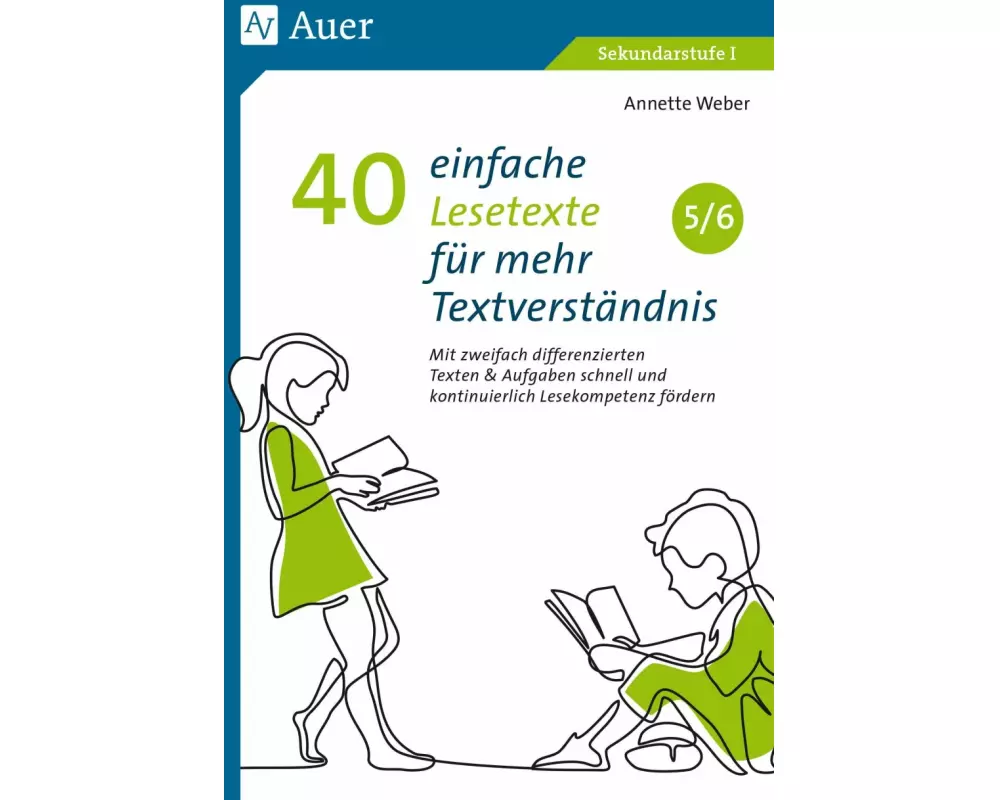 40 einfache Lesetexte für mehr Textverständnis 5-6