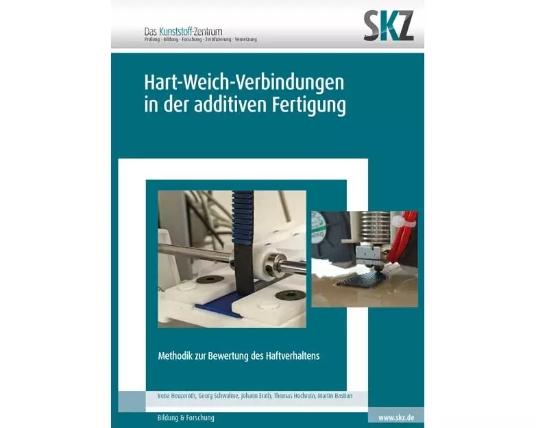 Entwicklung einer Methodik zur Bewertung des Haftungsverhaltens von Hart-Weich-Verbindungen in additiven Fertigungsverfahren (Strangablegeverfahren)