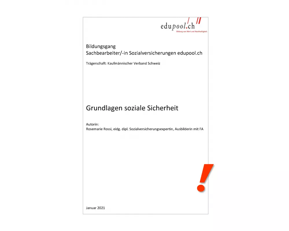 Grundlagen soziale Sicherheit