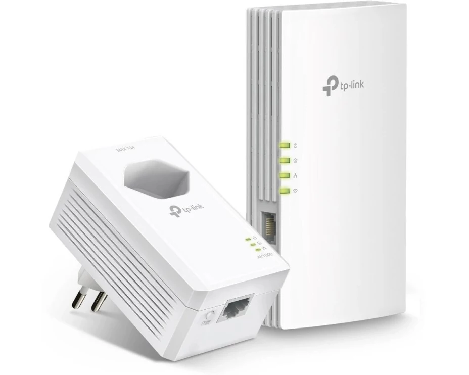 TP-LINK AV1000 Gigabit Powerline TL-WPA7818 KIT(CH) AX1500 WiFi6 Kit