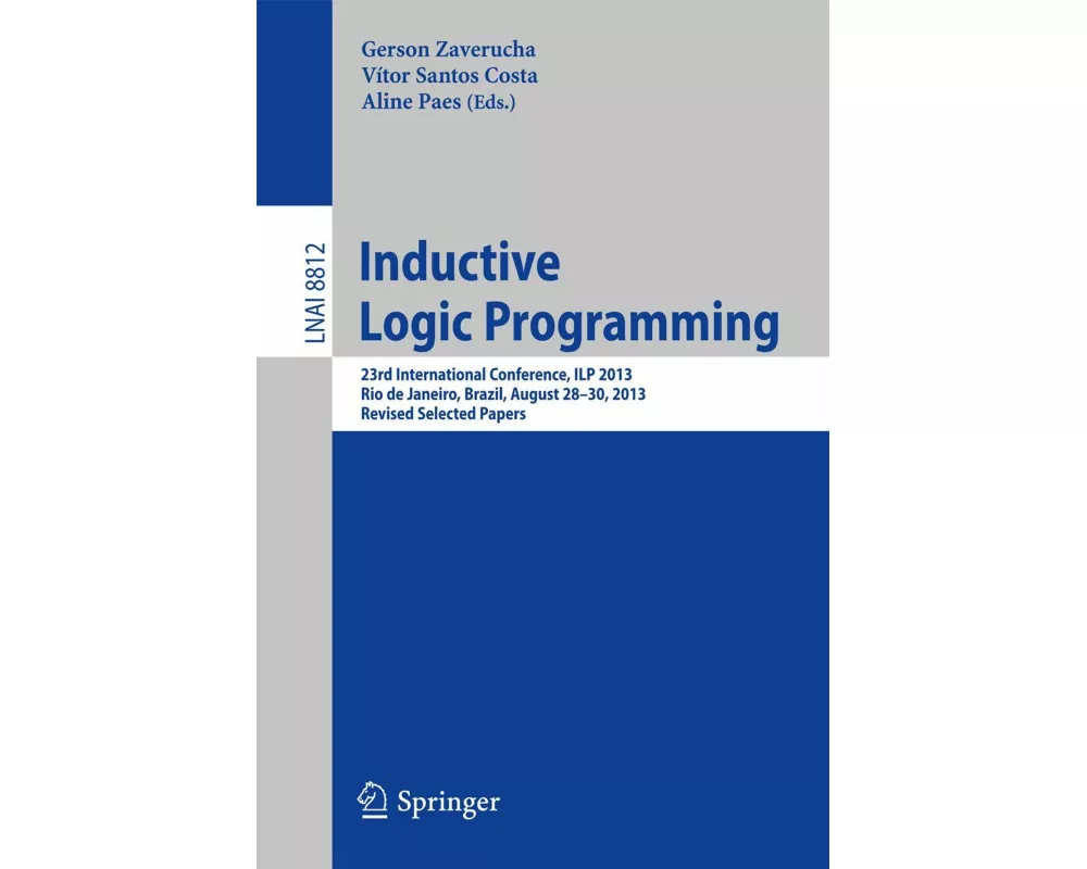 Inductive Logic Programming