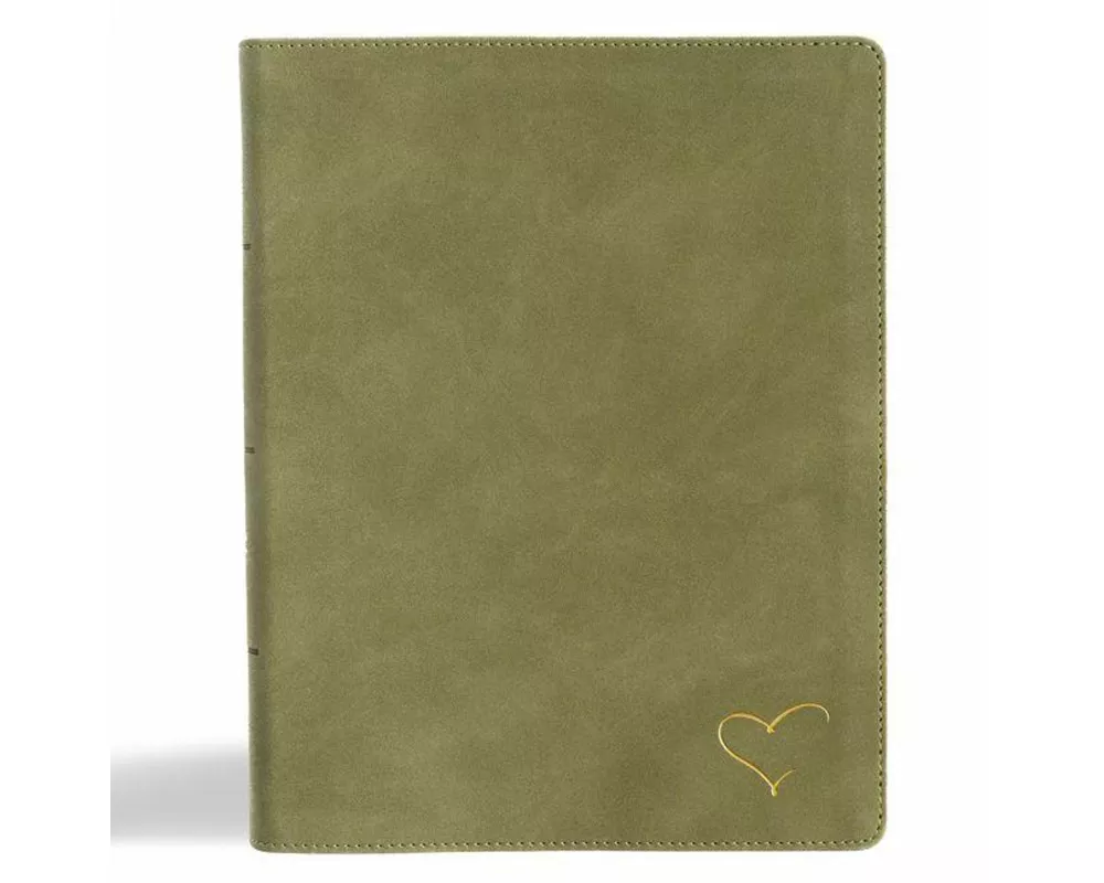 CSB Notetaking Bible, Revive Our Hearts Edition, Sage Suedesoft Leathertouch