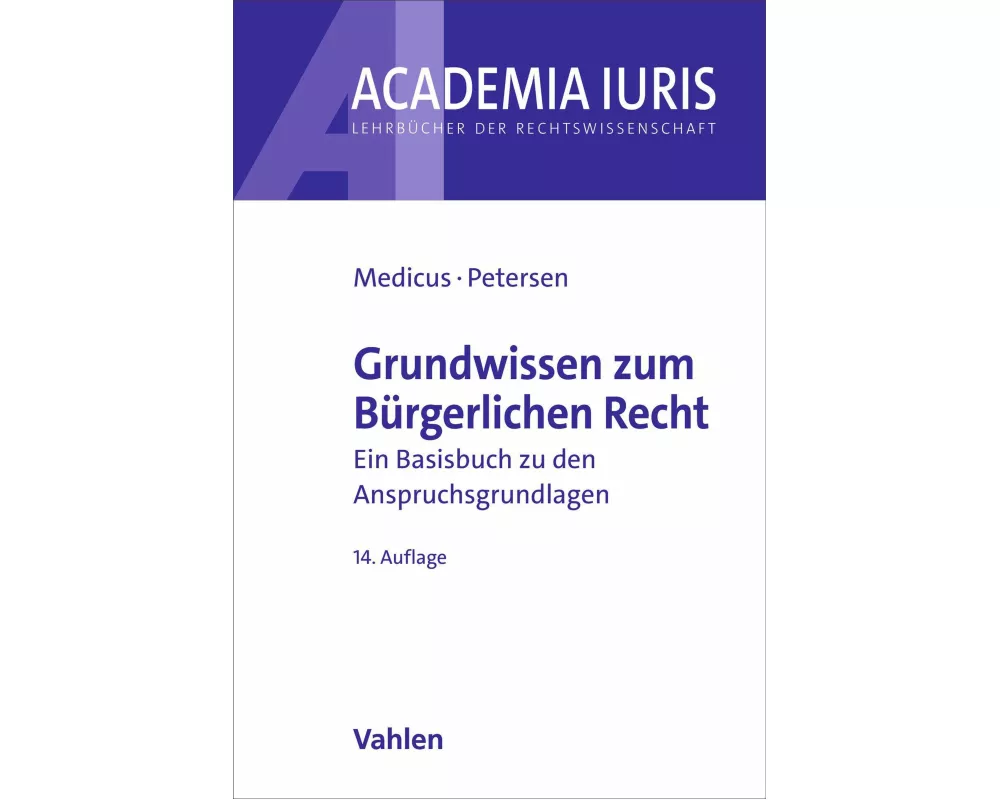 Grundwissen zum Bürgerlichen Recht