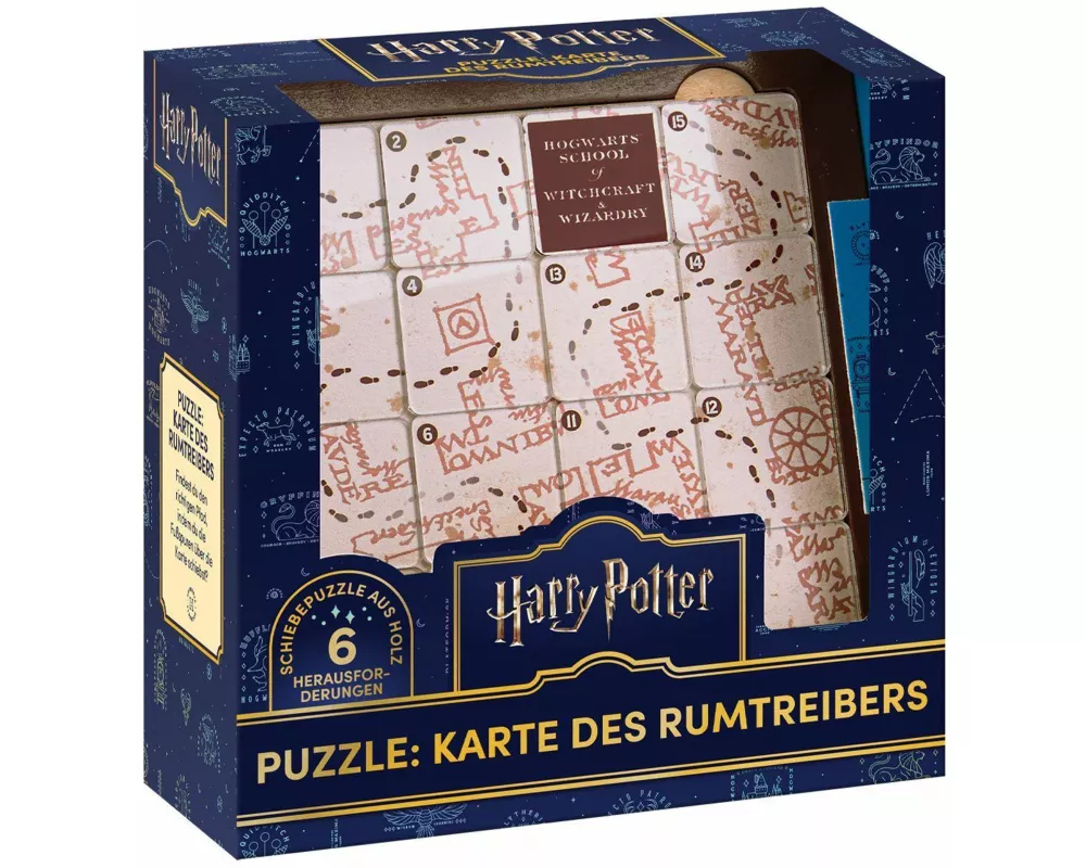 Harry Potter – Puzzle: Die Karte des Rumtreibers