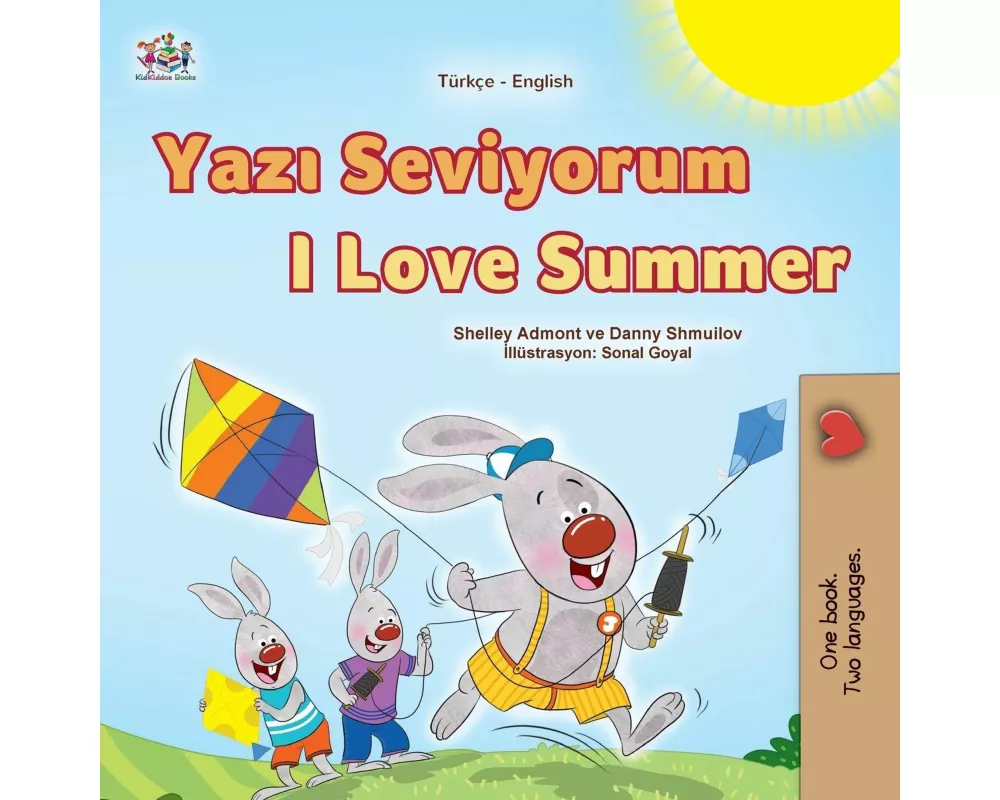 I Love Summer (Turkish English Bilingual Children's Book)