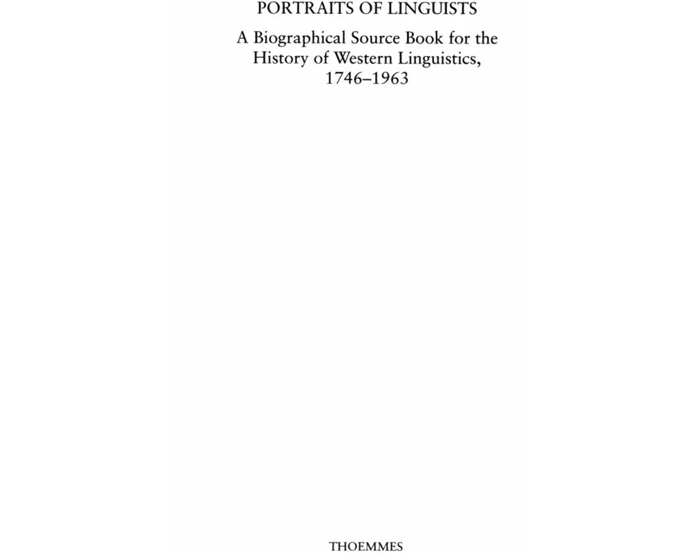 Portrait of Linguists