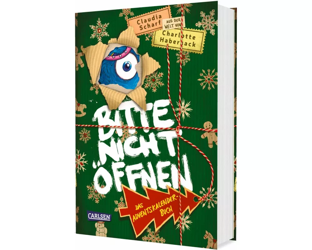 Bitte nicht öffnen: Das Adventskalenderbuch