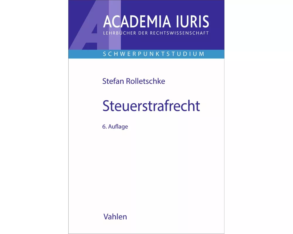 Steuerstrafrecht