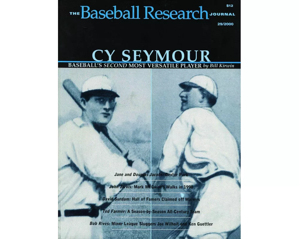 The Baseball Research Journal (Brj), Volume 29