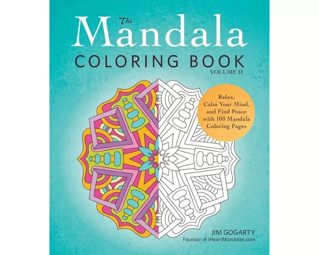 The Mandala Coloring Book, Volume II