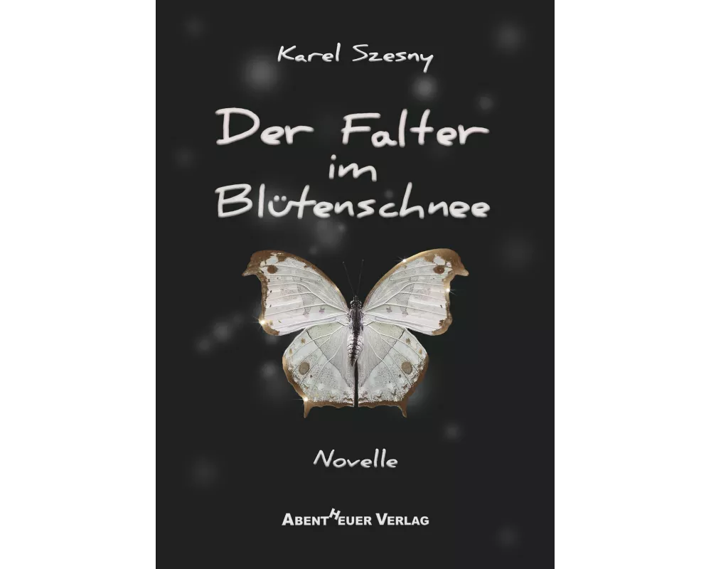 Der Falter im Blütenschnee