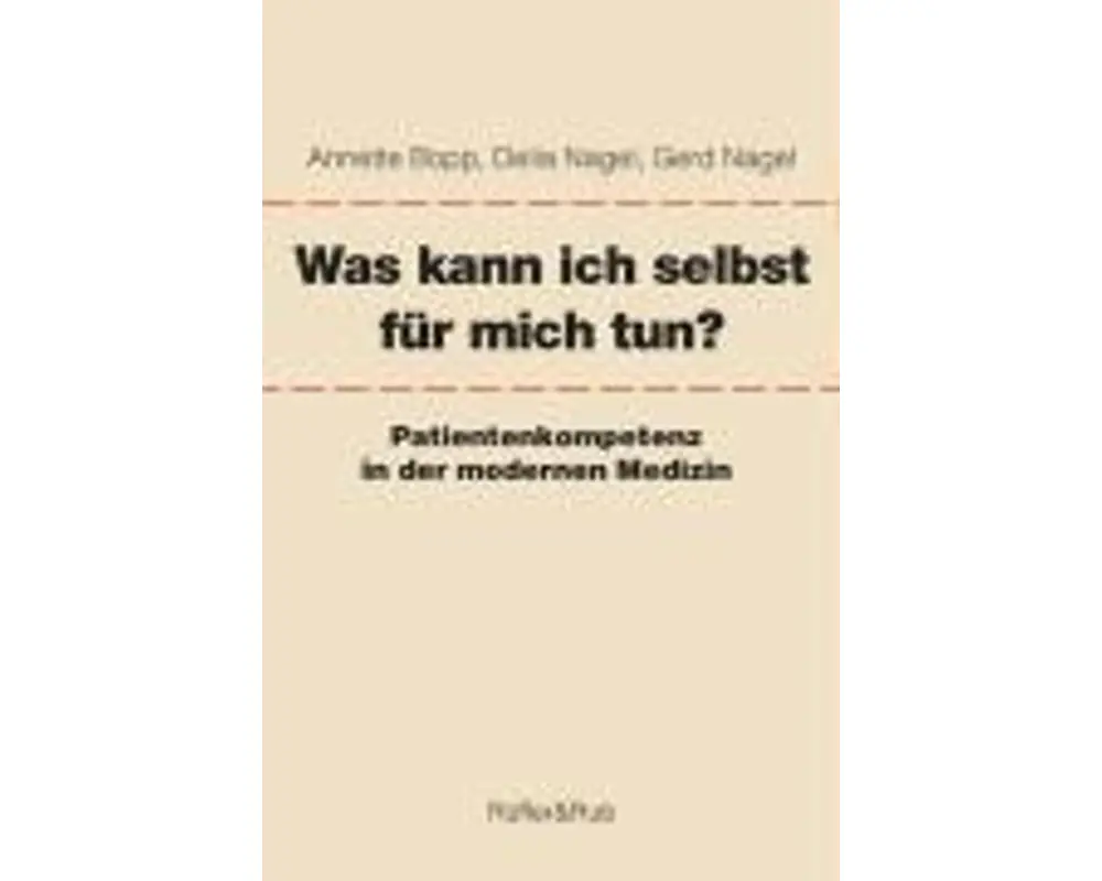Was kann ich selbst für mich tun?