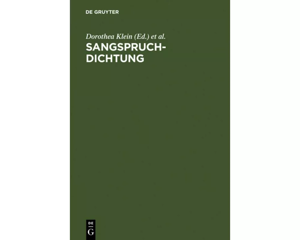 Sangspruchdichtung