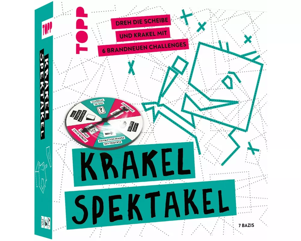 Krakel-Spektakel – Dreh die Scheibe und krakle mit 6 brandneuen Challenges