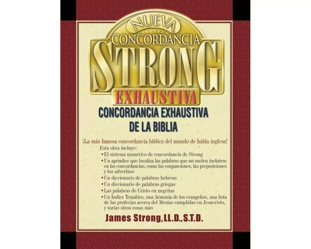 Nueva Concordancia Strong Exhaustiva de la Biblia