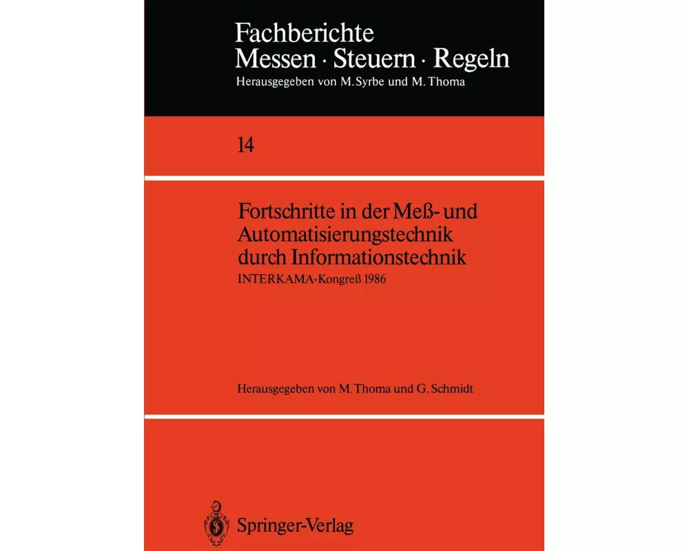 Fortschritte in der Meß- und Automatisierungstechnik durch Informationstechnik