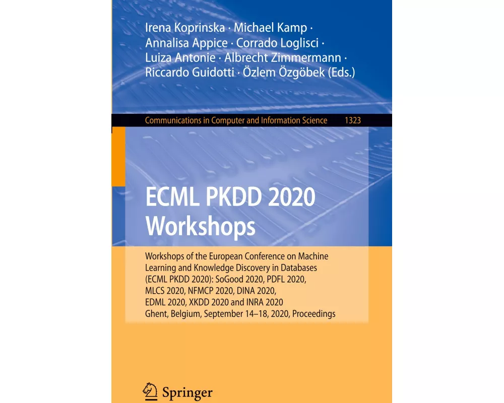 ECML PKDD 2020 Workshops