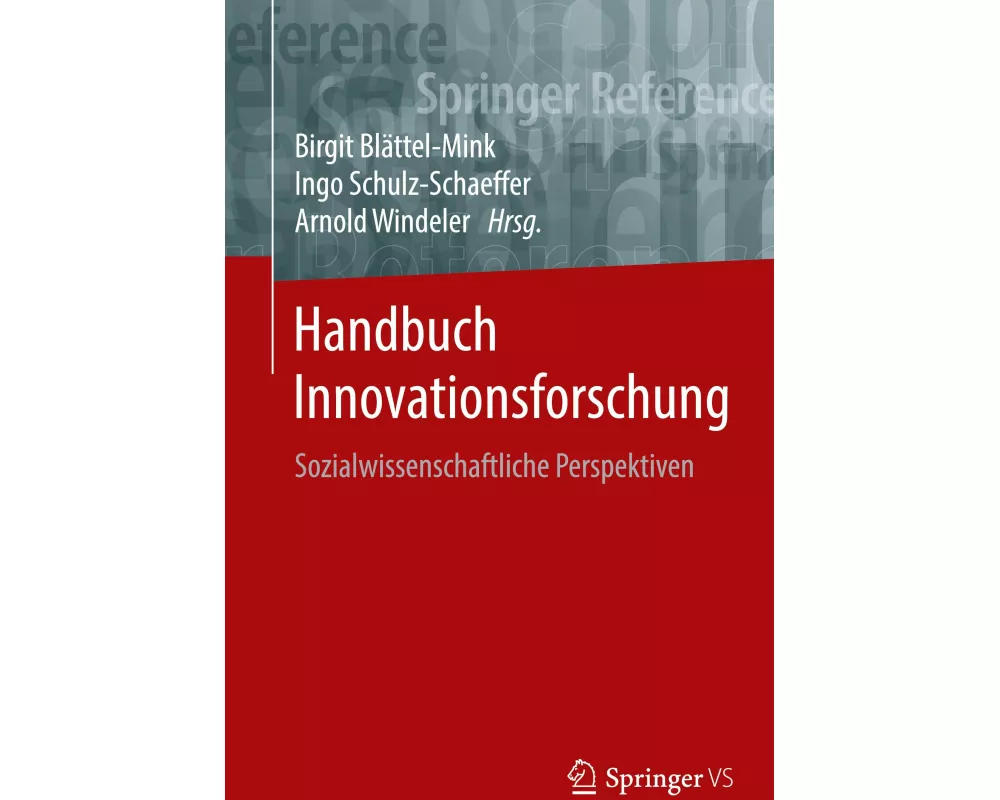 Handbuch Innovationsforschung