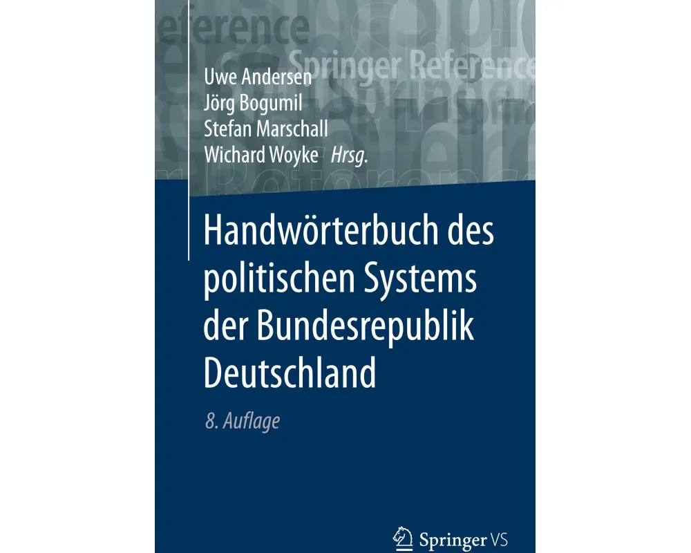 Handwörterbuch des politischen Systems der Bundesrepublik Deutschland