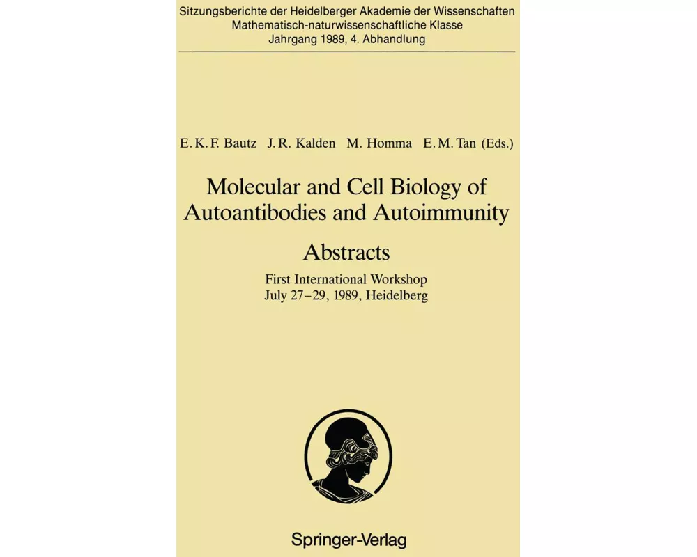 Molecular and Cell Biology of Autoantibodies and Autoimmunity. Abstracts
