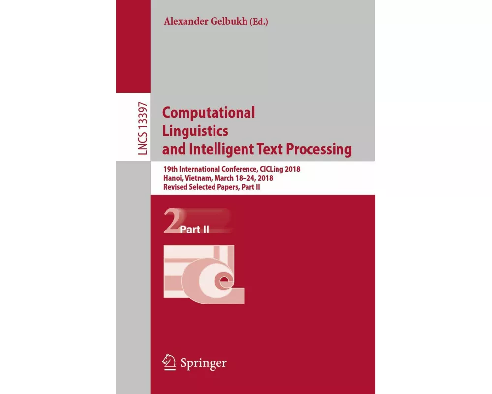 Computational Linguistics and Intelligent Text Processing