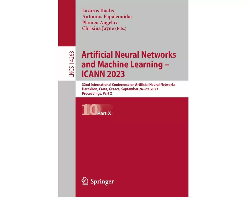 Artificial Neural Networks and Machine Learning - ICANN 2023