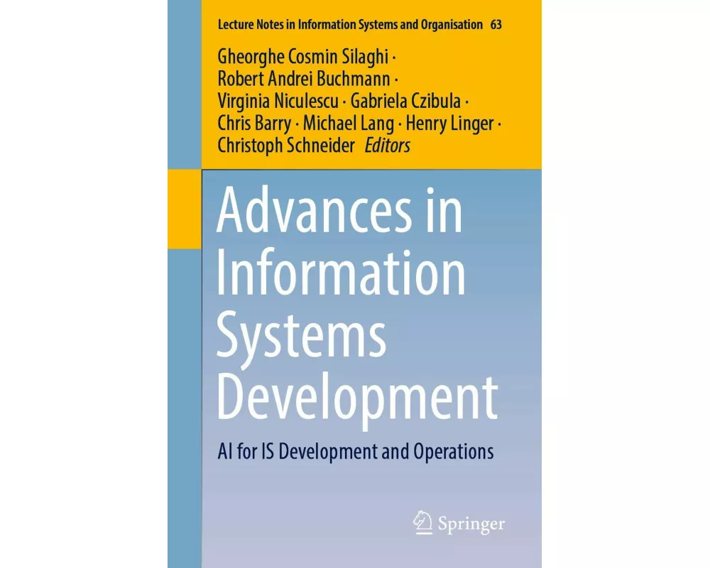 Advances in Information Systems Development