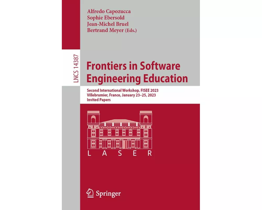 Frontiers in Software Engineering Education