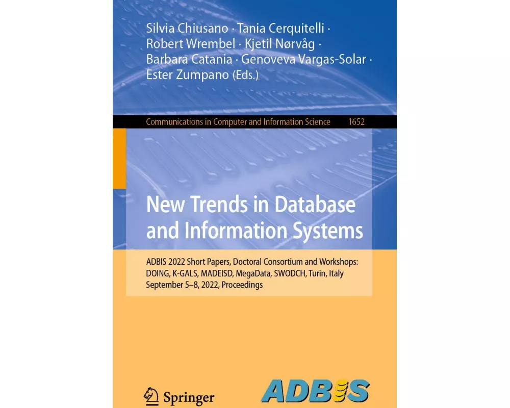 New Trends in Database and Information Systems