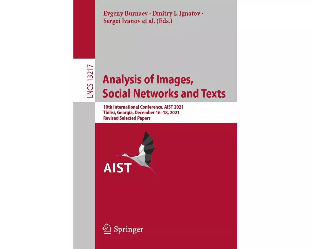 Analysis of Images, Social Networks and Texts