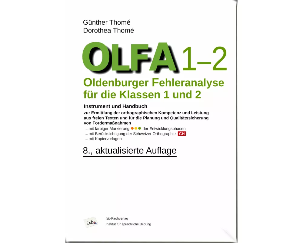 OLFA 1-2: Oldenburger Fehleranalyse für die Klassen 1 und 2
