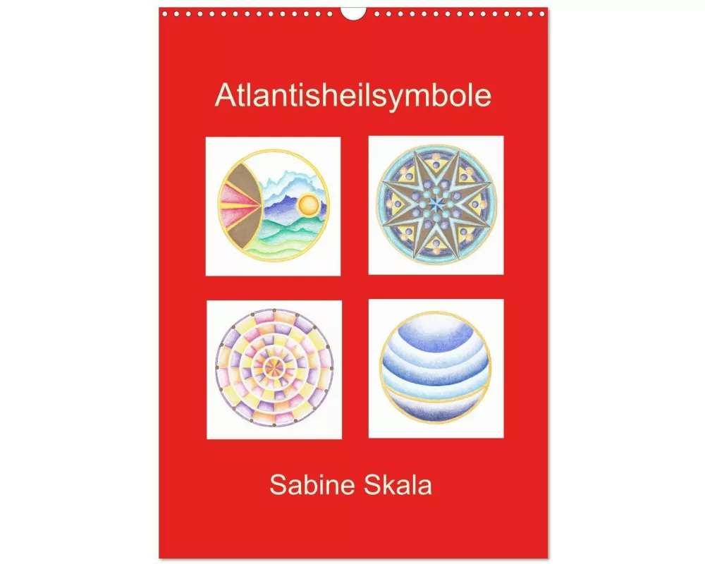 Atlantisheilsymbole (Wandkalender 2027 DIN A3 hoch), CALVENDO Monatskalender