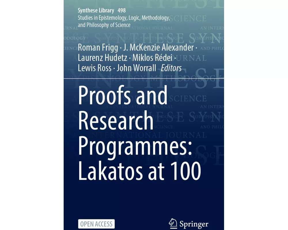 Proofs and Research Programmes: Lakatos at 100