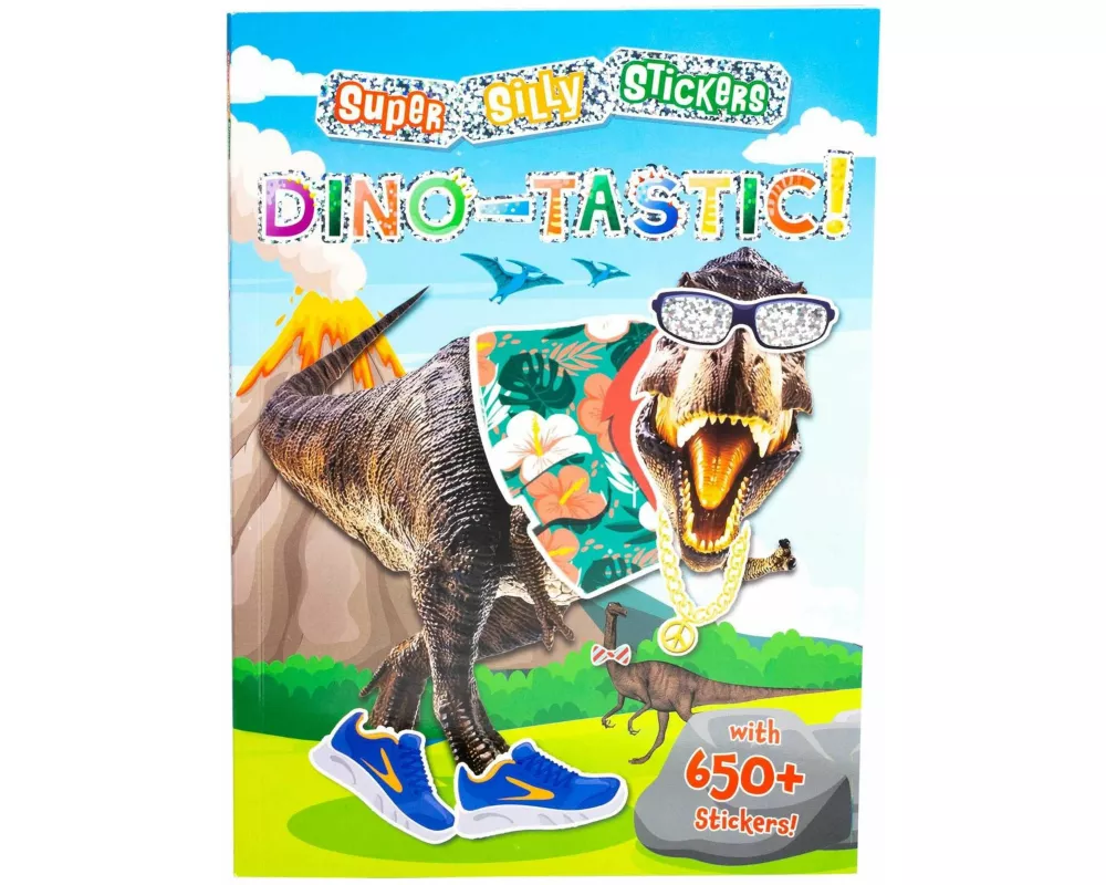 Super Silly Stickers: Dino-Tastic! Sticker Book for Kids