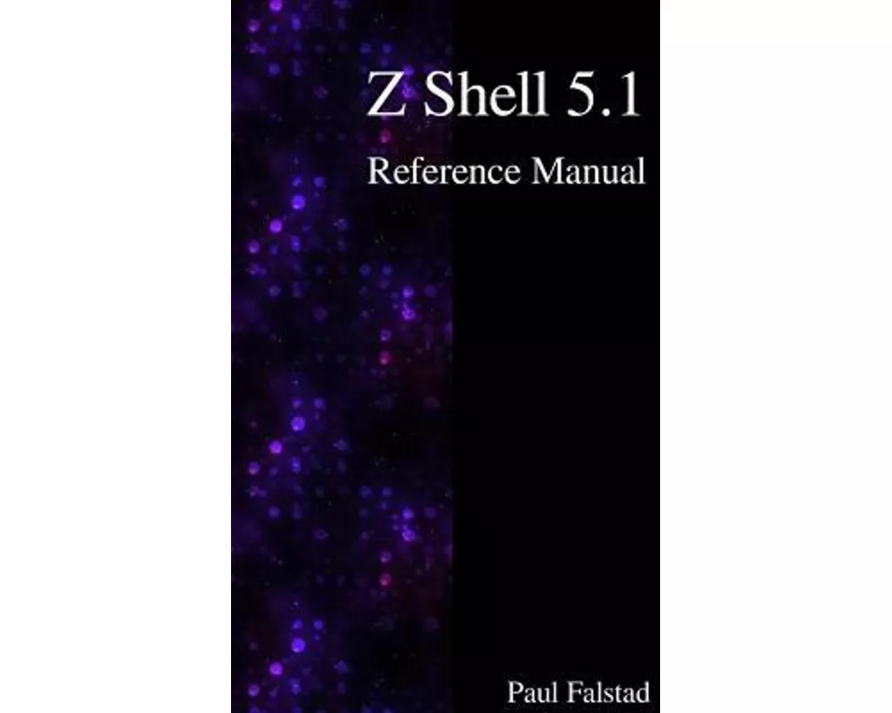 Z Shell 5.1 Reference Manual