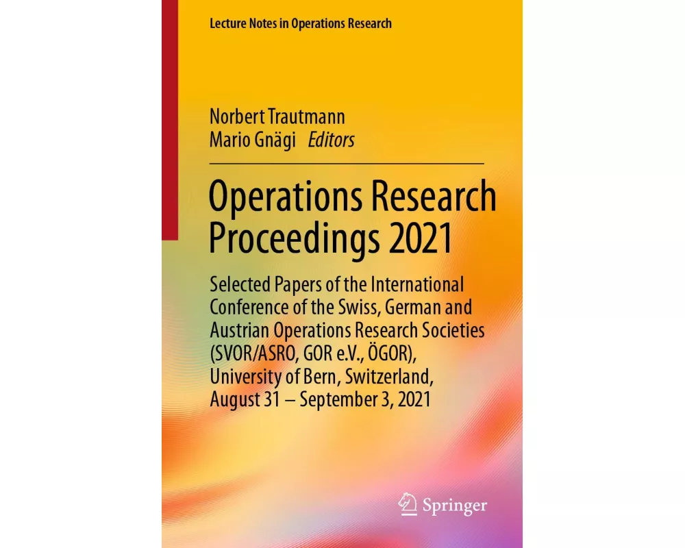 Operations Research Proceedings 2021