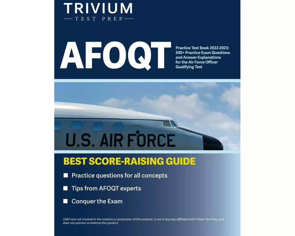 AFOQT Practice Test Book 2022-2023