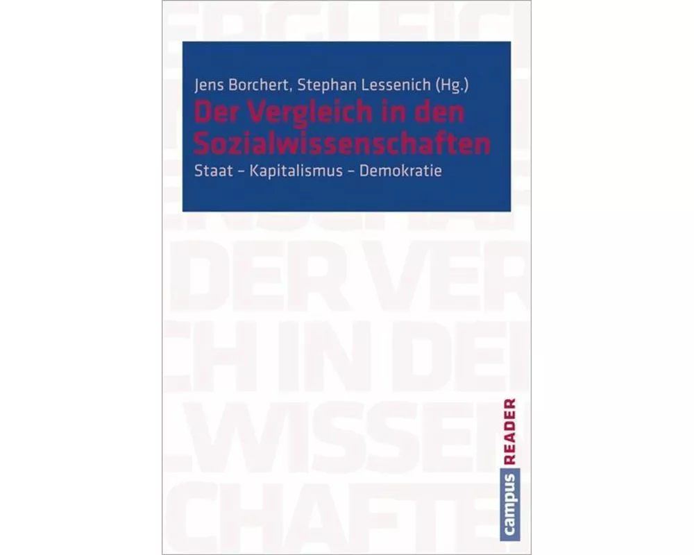 Der Vergleich in den Sozialwissenschaften