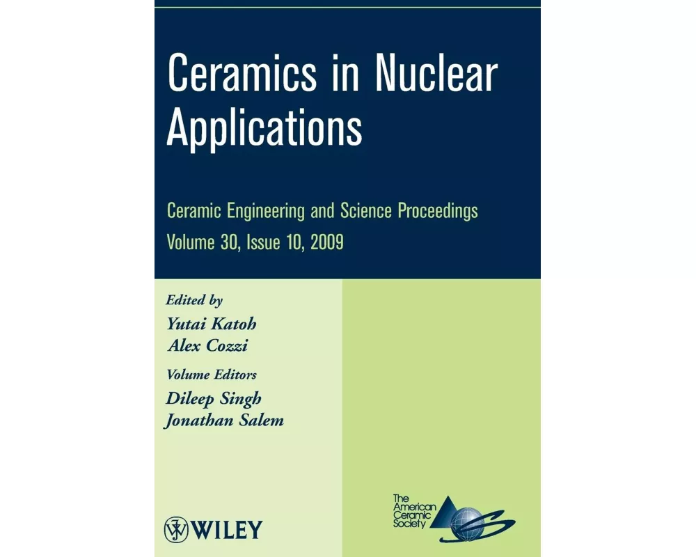 Ceramics in Nuclear Applications, Volume 30, Issue 10