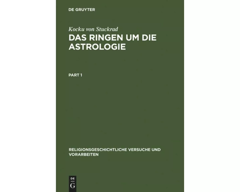 Das Ringen um die Astrologie