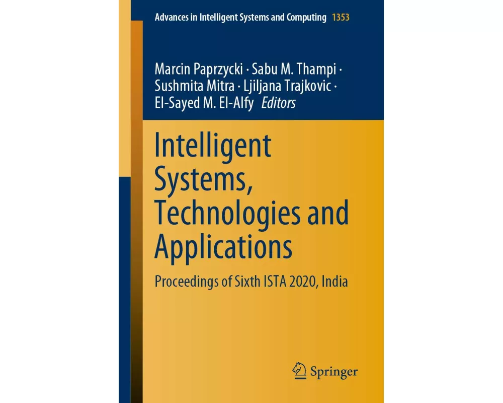 Intelligent Systems, Technologies and Applications