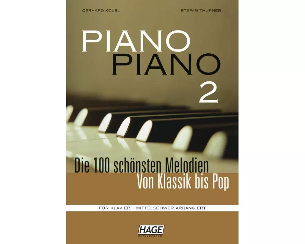 Piano Piano 2 mittelschwer (mit 4 CDs)