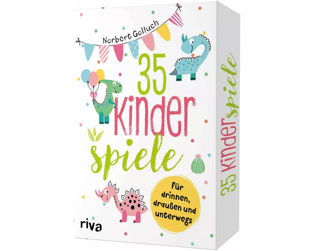 35 Kinderspiele für drinnen, draußen und unterwegs