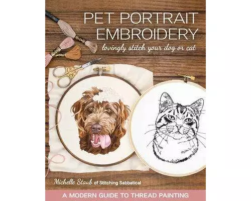 Pet Portrait Embroidery