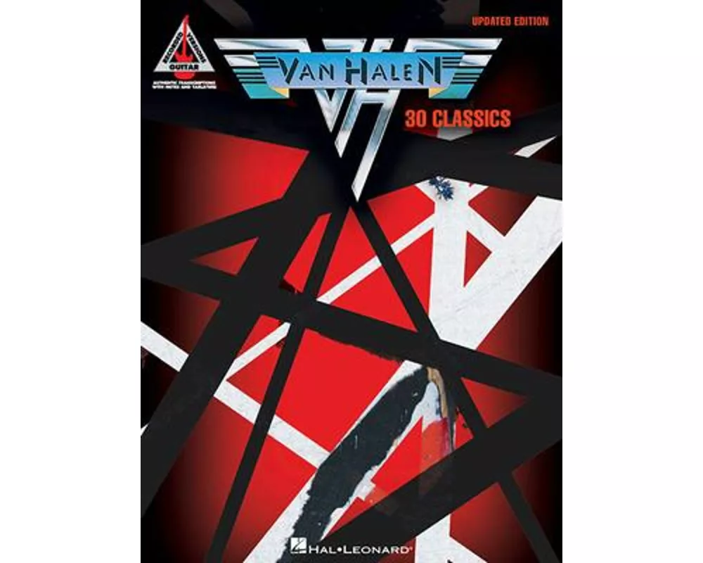 Van Halen - 30 Classics Updated Edition Guitar Recorded Versions with Note-For-Note Transcriptions and Tabs