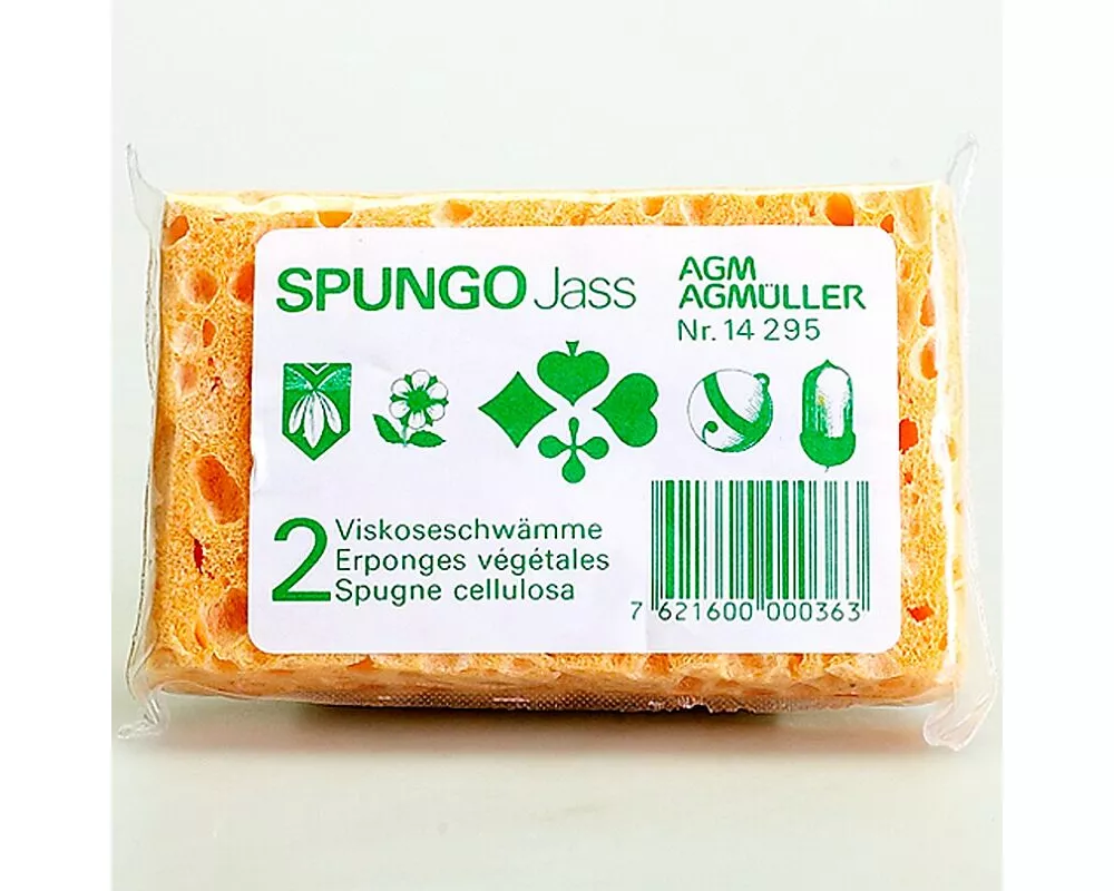 2 Viskoseschwämme «Spungo»